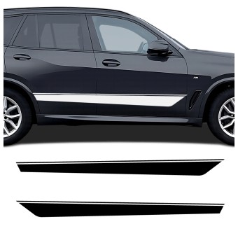 Adesivi striscia laterale Dynamic Line compatibile con BMW X5