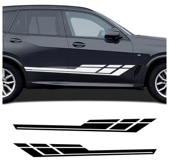 Adesivi striscia laterale Speed Stripes compatibile con BMW X5