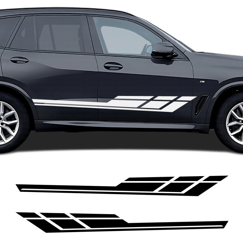 Pegatinas franja lateral Speed Stripes compatible con BMW X5