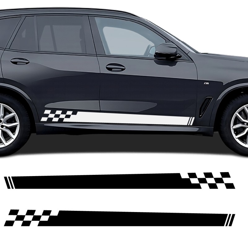 Adesivi striscia laterale Dynamic Line compatibile con BMW X5