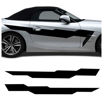 Pegatinas franja deportiva Shadow compatible con BMW Z4