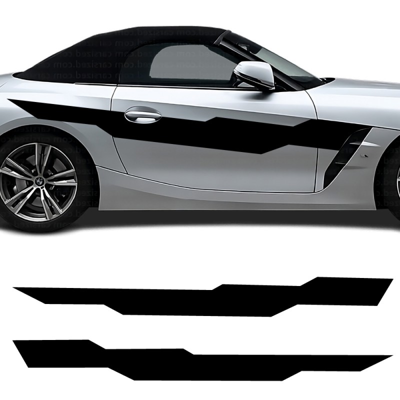 Decalcomanie striscia sportiva Shadow compatibile con BMW Z4