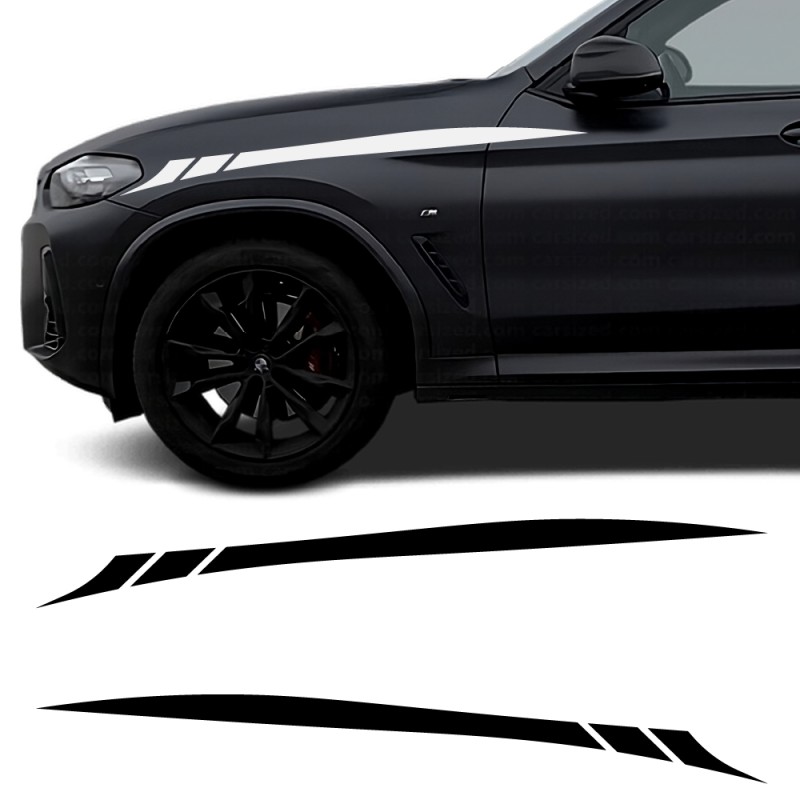 Pegatinas franja deportiva Arrow compatible con BMW X4