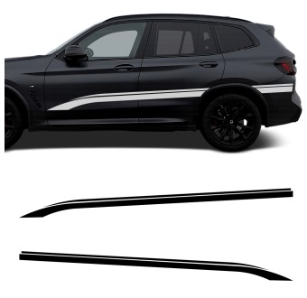 decals side stripe Dynamic Wave BMW X5