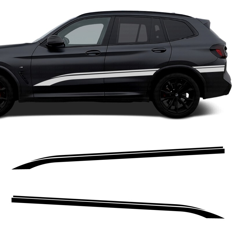 decals side stripe Dynamic Wave BMW X5