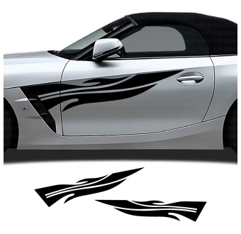 decals tribal side Flame BMW Z4