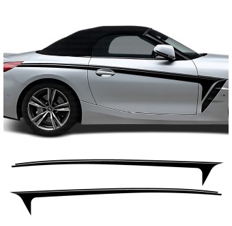 decals aerodynamic side stripe BMW Z4