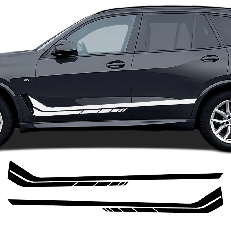 decals sporty side stripe BMW X3