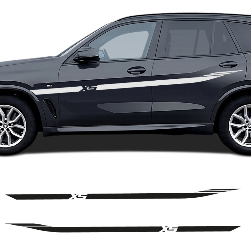 Pegatinas franja lateral X5 compatible con BMW X5