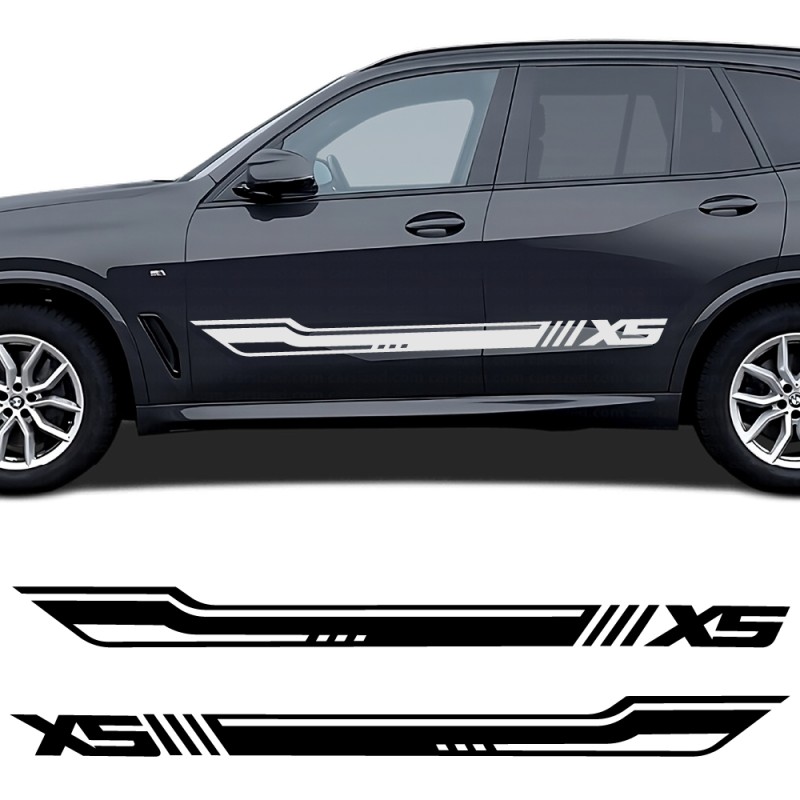 Pegatinas franja lateral X5 compatible con BMW X5