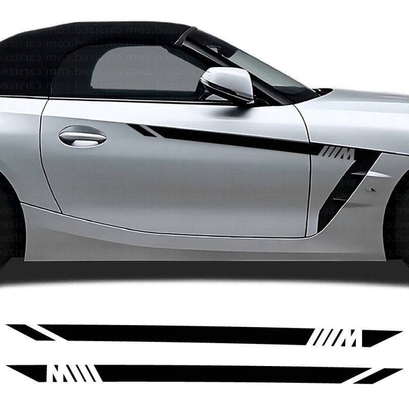 decals slanted M side stripe BMW Z4