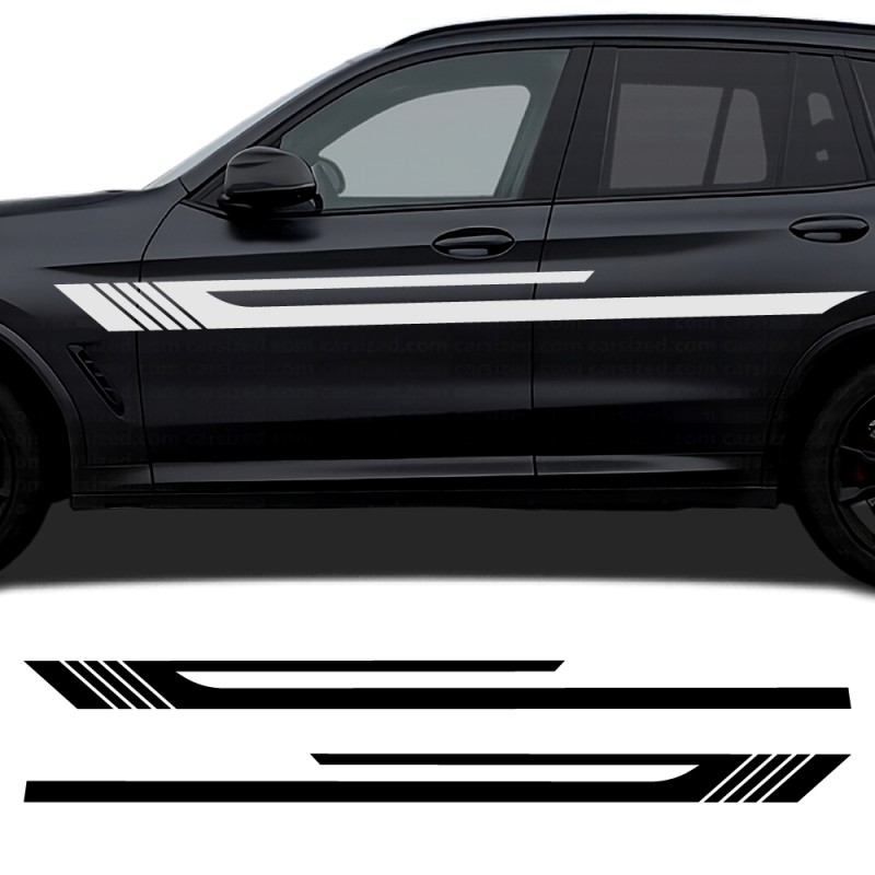 decals sporty side stripe BMW X3