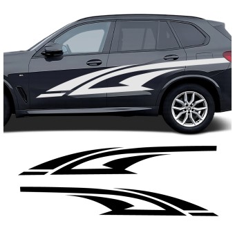 decals sporty side stripe BMW X3