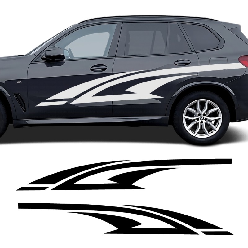 decals sporty side stripe BMW X3