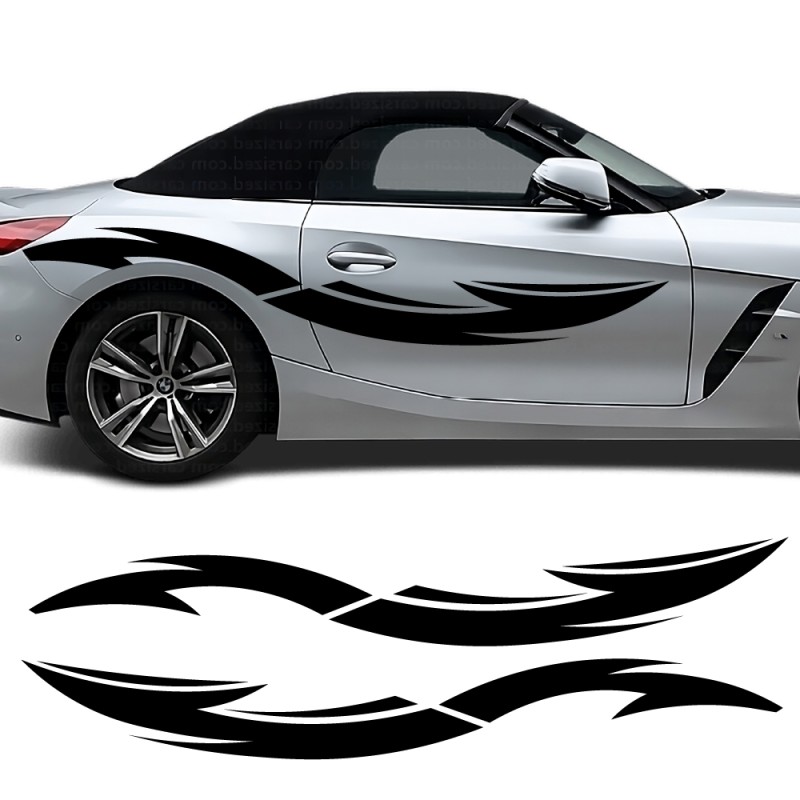 decals lateral Tribal Flame BMW Z4