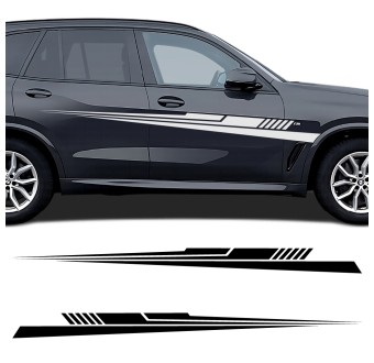 Auto-Decals Streifen lateral Speed Line BMW X5