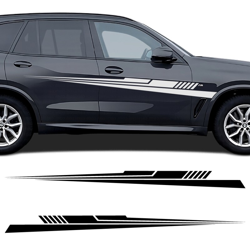 Auto-Decals Streifen lateral Speed Line BMW X5