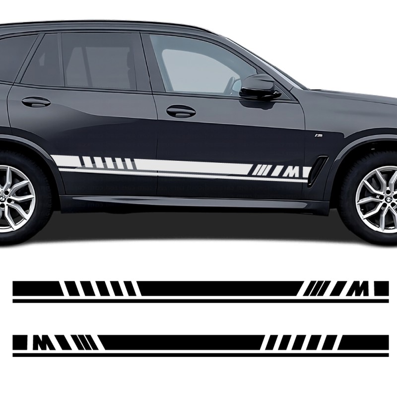 Auto-Decals Streifen lateral M Stripes BMW X5