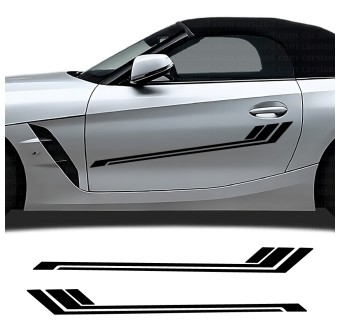 Decalcomanie Striscia laterale Sport Line compatibile con BMW Z4