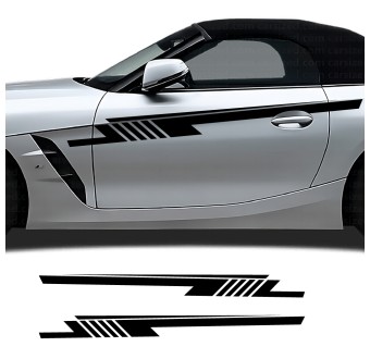 Auto-Decals Streifen lateral Speed Line BMW Z4