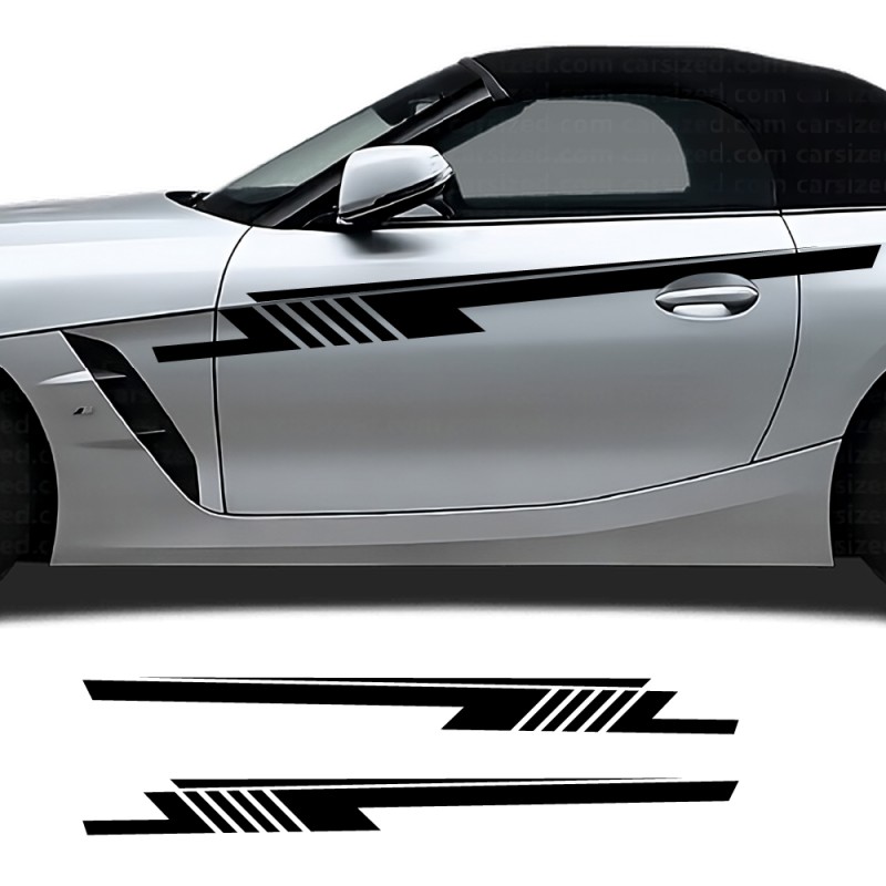 Auto-Decals Streifen lateral Speed Line BMW Z4