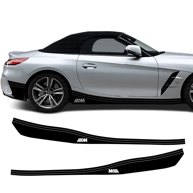 Adesivos faixa lateral M-Stripe compatível com BMW Z4