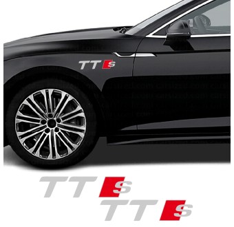 Autocollants pour voiture latéral TT S compatible avec Audi TT