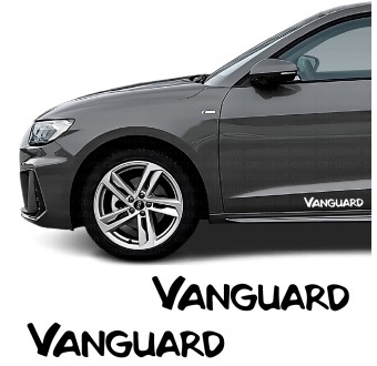 decals side Vanguard Audi A3