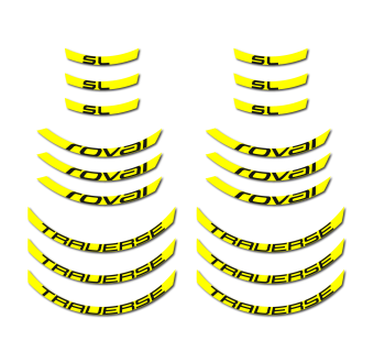 Stickers Pour Jantes de Velo Roval Traverse SL MTB 29 - Star Sam