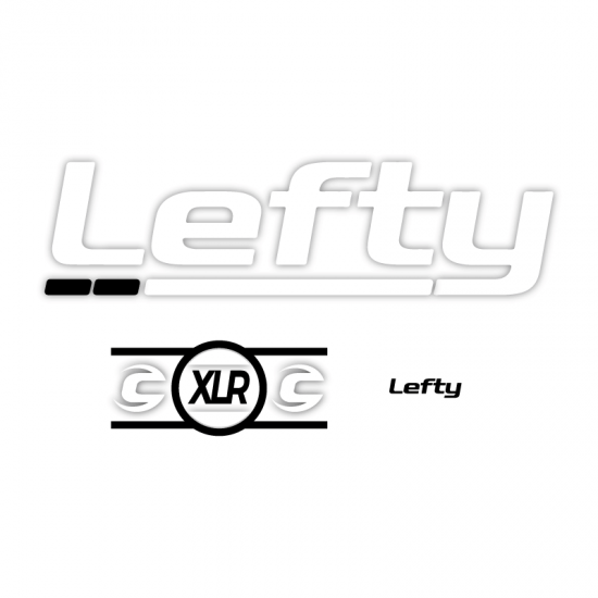 Adesivi Per Biciclette Forcella Cannondale Lefty XLR 26 - Star Sam