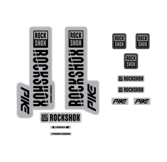 Stickers Pour Velo Fourche Rock Shox Pike 27 2018 - Star Sam