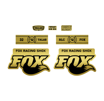 Αυτοκόλλητα Ποδήλατο Πηρούνι Πηρούνι Fox Racing shox Talas 32 26 - Star Sam