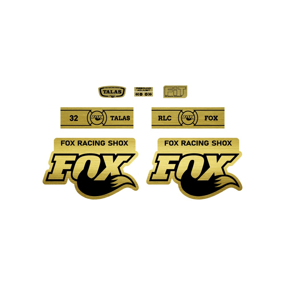 Αυτοκόλλητα Ποδήλατο Πηρούνι Πηρούνι Fox Racing shox Talas 32 26 - Star Sam