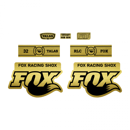 Αυτοκόλλητα Ποδήλατο Πηρούνι Πηρούνι Fox Racing shox Talas 32 26 - Star Sam