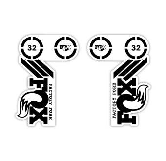 Stickers Pour Velo Fourche Fox 32 Factory Fork 29 - Star Sam