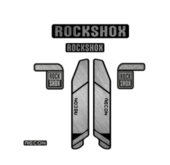 Stickers Pour Velo Fourche Rock Shox Recon 26 - Star Sam