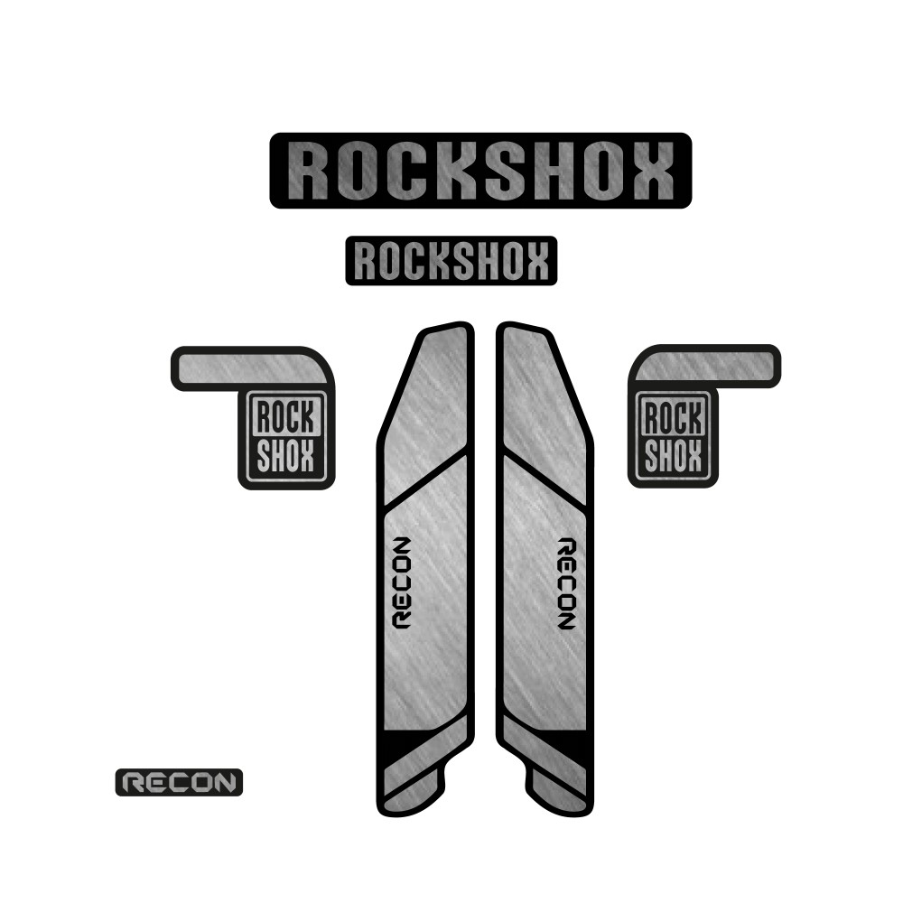 Rock Shox Recon 26 Fork Bike Sticker Choose Colour - Star Sam