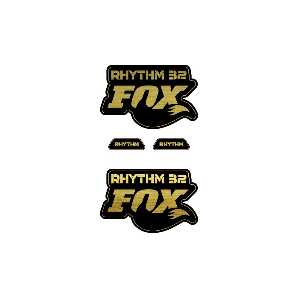 Adesivi Per Biciclette Forcella Fox Rhythm 32 29 - Star Sam