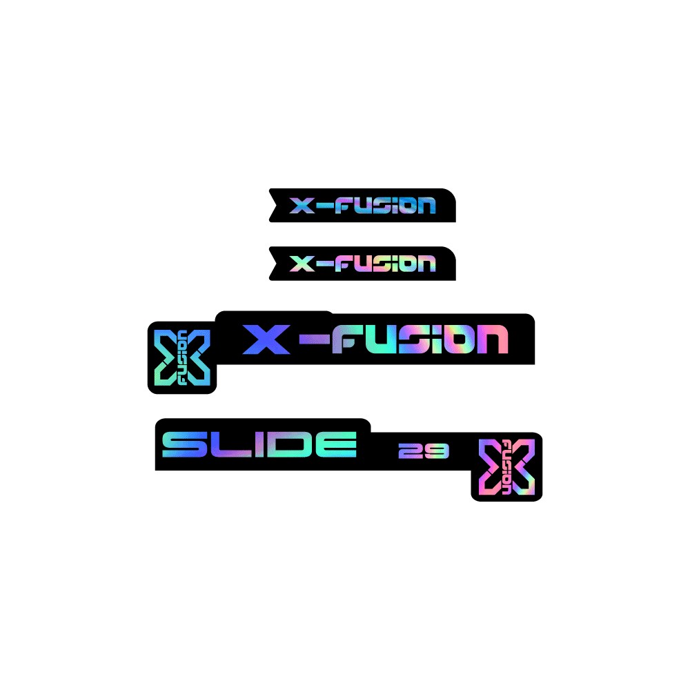 X-Fusion Slide 29 Bike Sticker Choose Your Colour - Star Sam