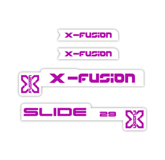 X-Fusion Slide 29 Bike Sticker Choose Your Colour - Star Sam