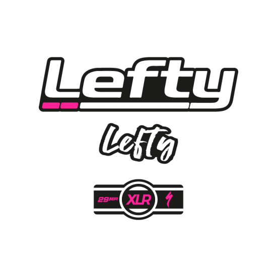 Stickers Pour Velo Specialized Lefty Cannondale XLR Noir - Star Sam