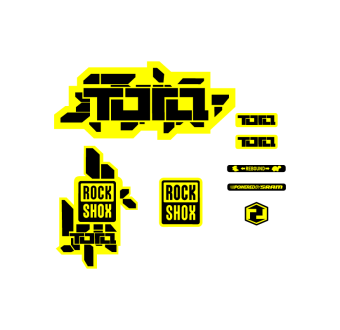 Stickers Pour Velo Fourche Rock Shox Tora 26 - Star Sam