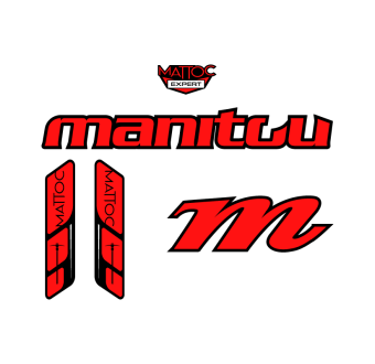 Manitou Mattoc Expert 26 Bike Sticker Choose Colour - Star Sam