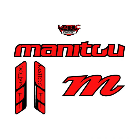 Manitou Mattoc Expert 26 Bike Sticker Choose Colour - Star Sam