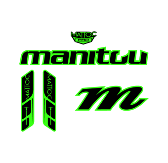 Manitou Mattoc pro 26 Bike Sticker Choose Colour - Star Sam