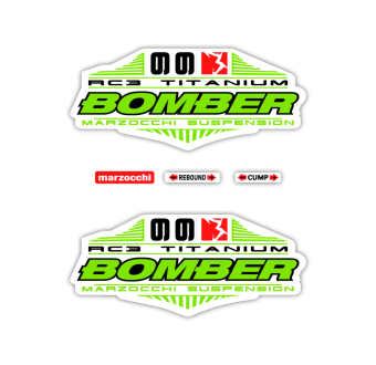 Marzocchi Bomber 66 RC3 Bike Sticker Choose Colour - Star Sam