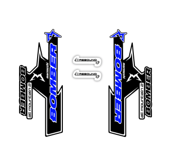 Marzocchi Bomber All-Mountain Bike Sticker Choose Colour - Star Sam