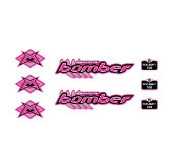 Marzocchi Bomber Flylight Bike Sticker Choose Colour - Star Sam