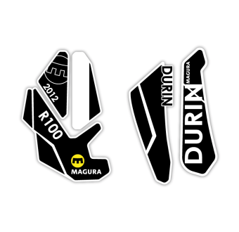 Stickers Pour Fourche de Velo Magura Durin R100 2012 - Star Sam