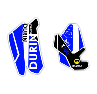 Stickers Pour Fourche de Velo Magura Durin X100 2012 - Star Sam